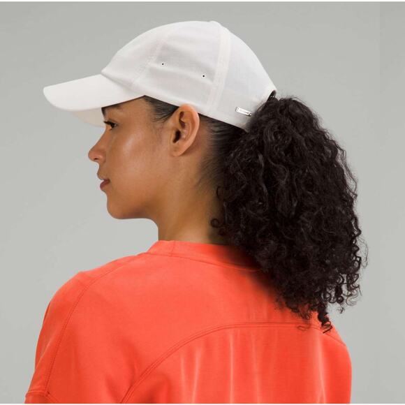 Lululemon Womens Baller‎ Hat Soft Embroidered Off White Color - Picture 2 of 11